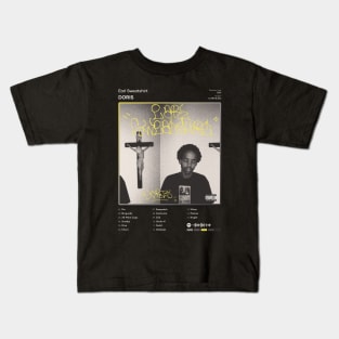 Earl Sweatshirt - Doris Tracklist Album Kids T-Shirt